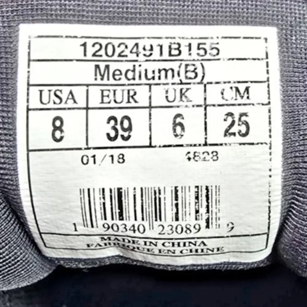 Brooks Revel Running Shoes Women's Size 8B Black White Style 1202491B155